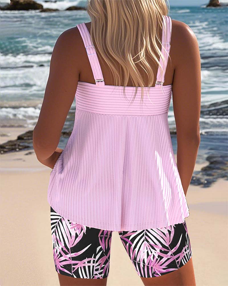 Colette | Women's Tankini Swimsuit with Tummy Control & Vibrant Print | Flattering Fit for Beach Confidence 3