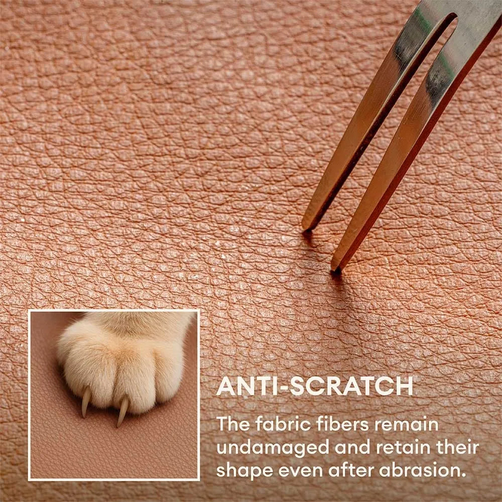 Dapper Dog Car Seat | Faux Leather, Comfortable Booster Seat for Pets 6