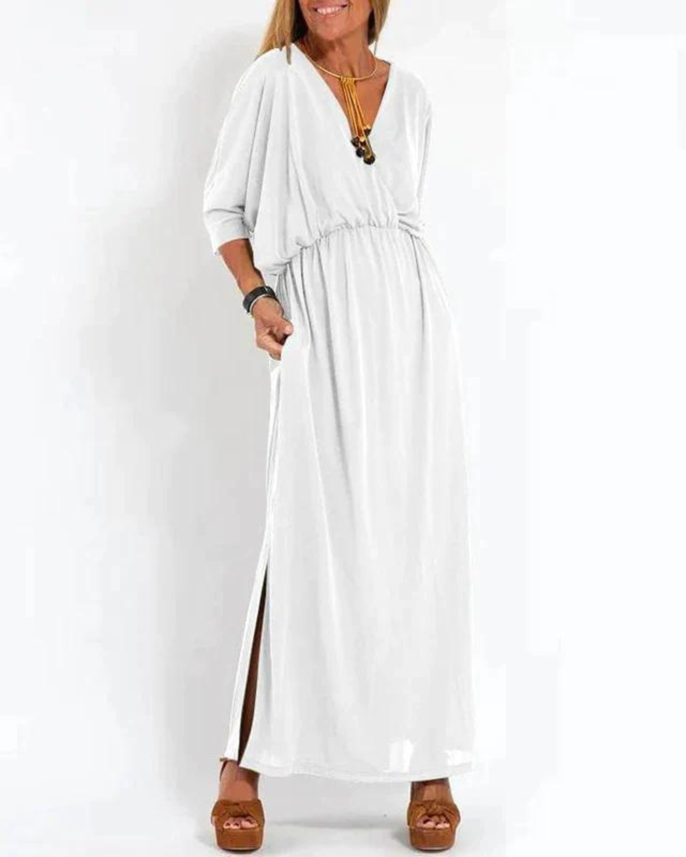 Women's Summer Dress with Flattering Silhouette | Lightweight Fabric for All-Day Comfort