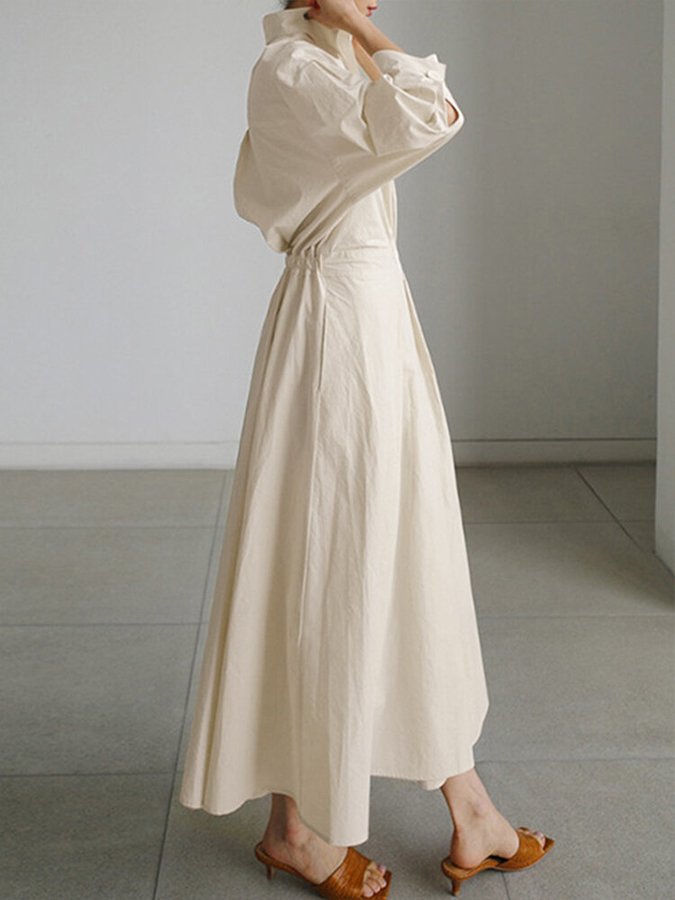 Long Sleeve Maxi Dress with Flattering Silhouette | Versatile Style for Effortless Chic