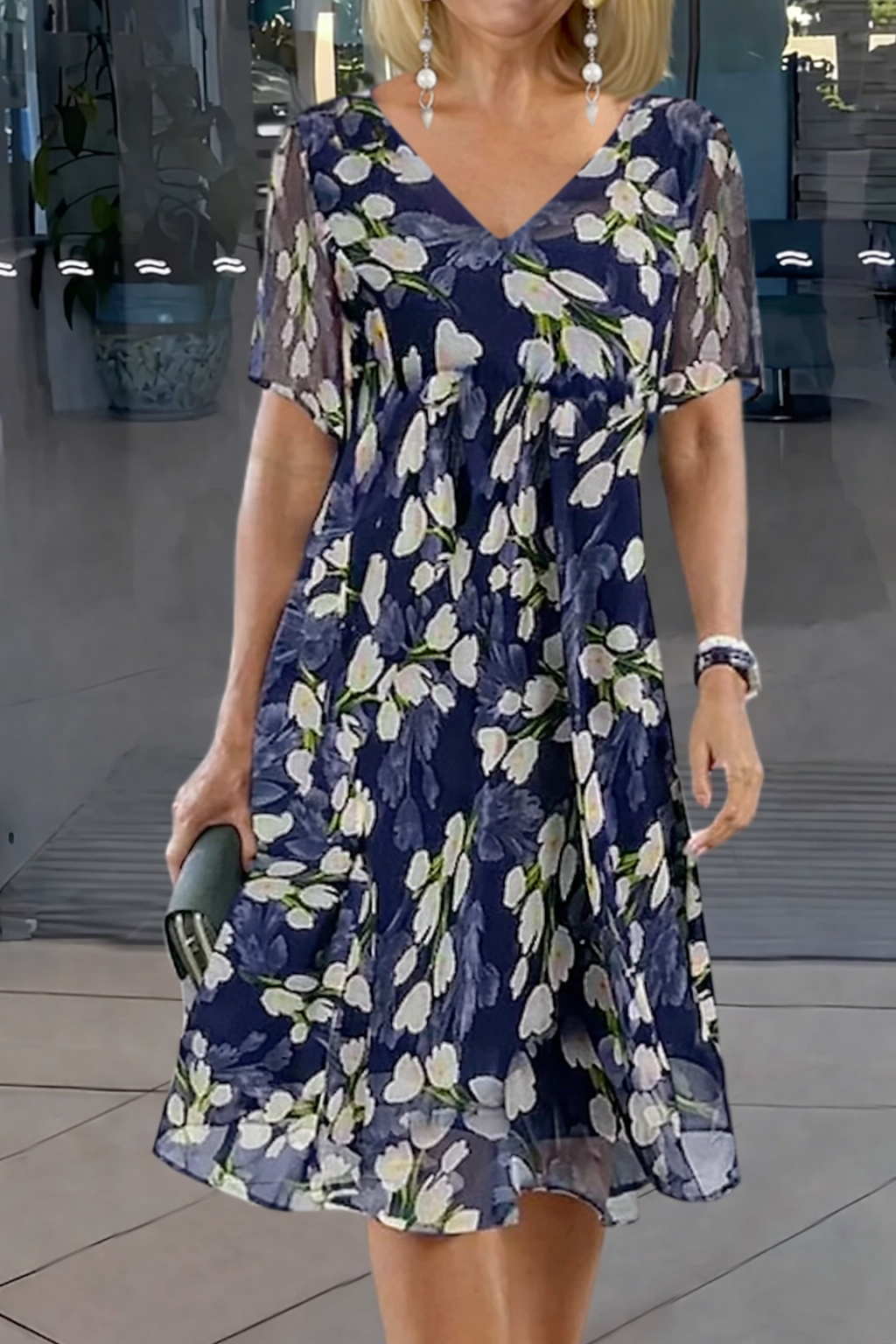 Summer Maxi Dress for Women with Floral Print | Breezy Comfort for Effortless Elegance