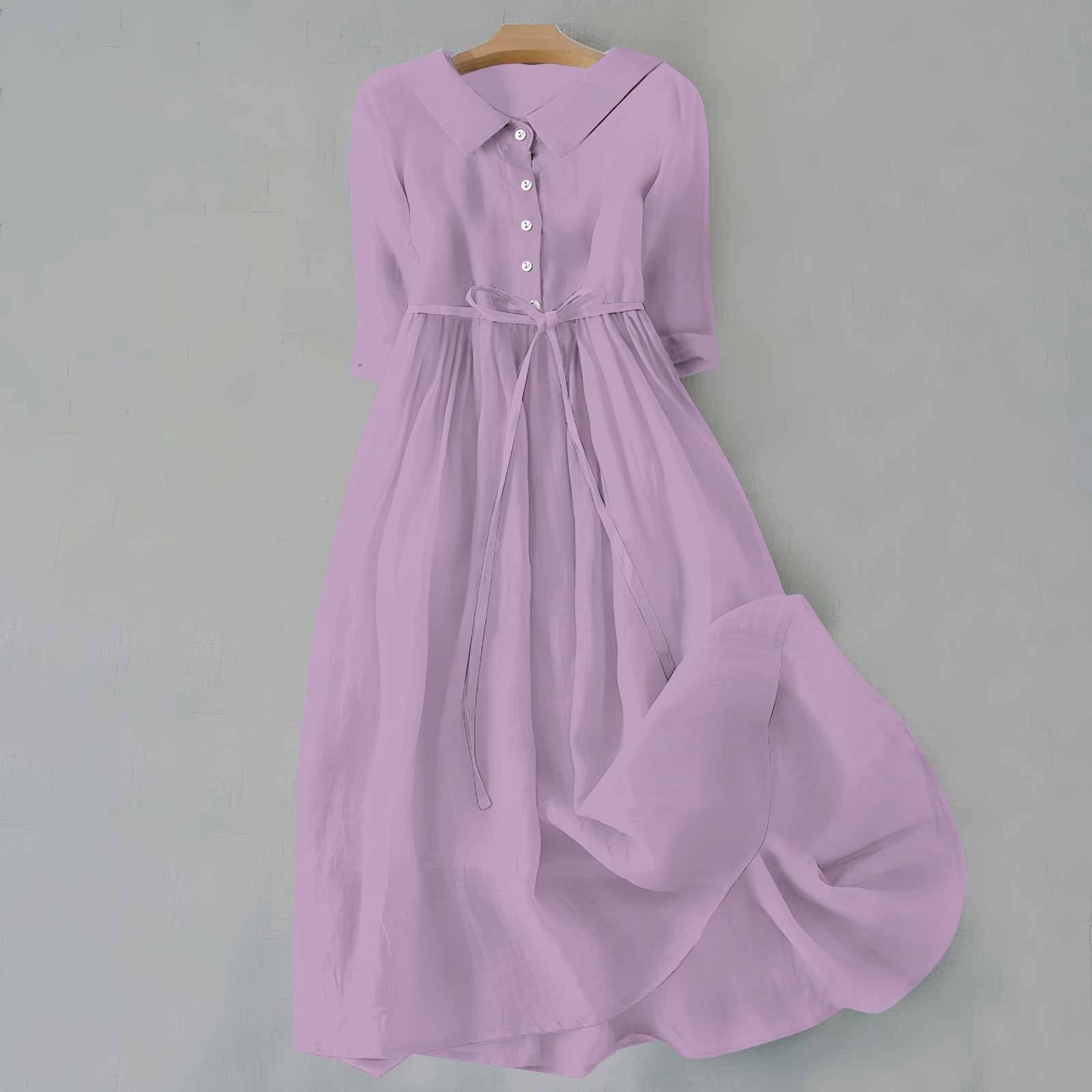 Women's Casual Dress with Breathable Fabric | Flattering Fit for All-Day Comfort