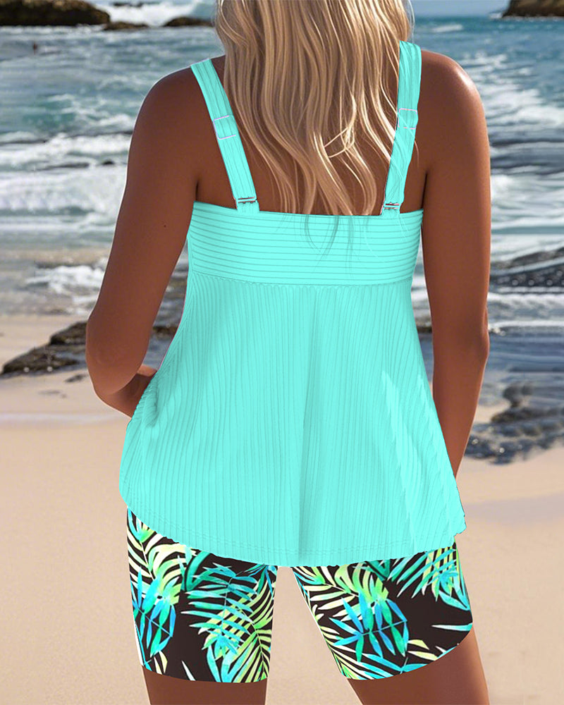 Colette | Women's Tankini Swimsuit with Tummy Control & Vibrant Print | Flattering Fit for Beach Confidence 1