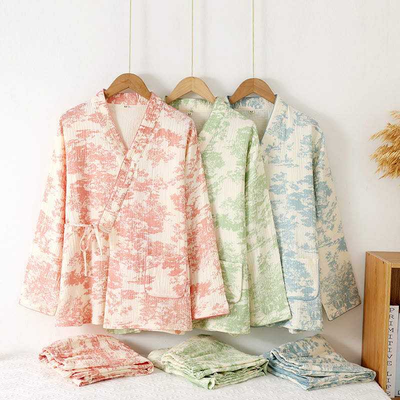 Cora Pajama Set | Soft Cotton Gauze for Women 1