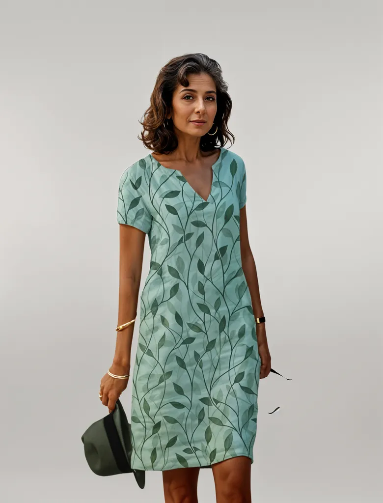 Women's Summer Dress with Flattering Silhouette | Lightweight Comfort for All-Day Wear