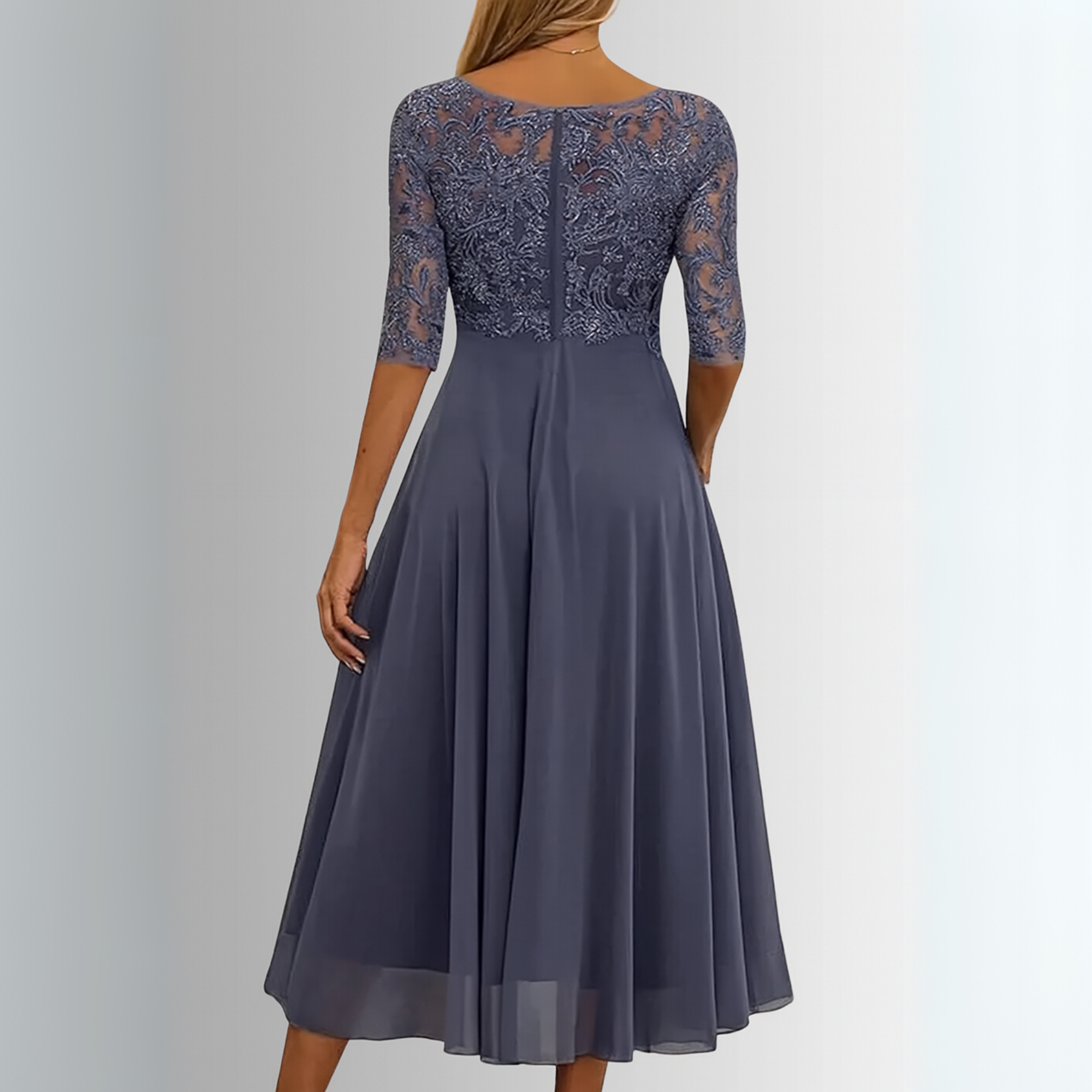 Women's Wedding Guest Dress with Breathable Fabric | Flattering Fit for Timeless Elegance