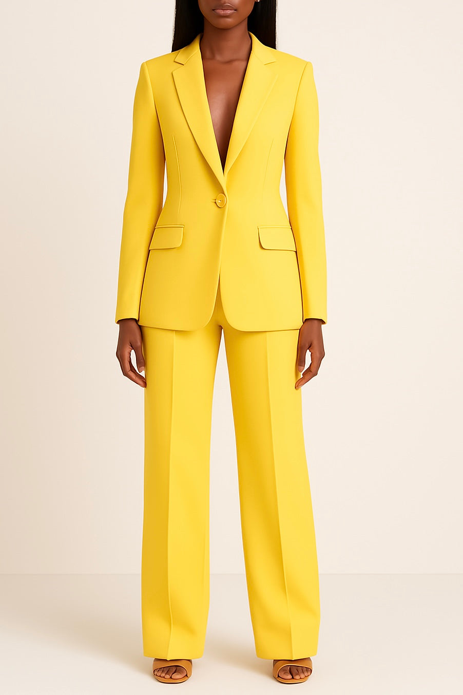 Evelyn Women's Formal Suit Set | Tailored Blazer & Slim-Fit Trousers 5