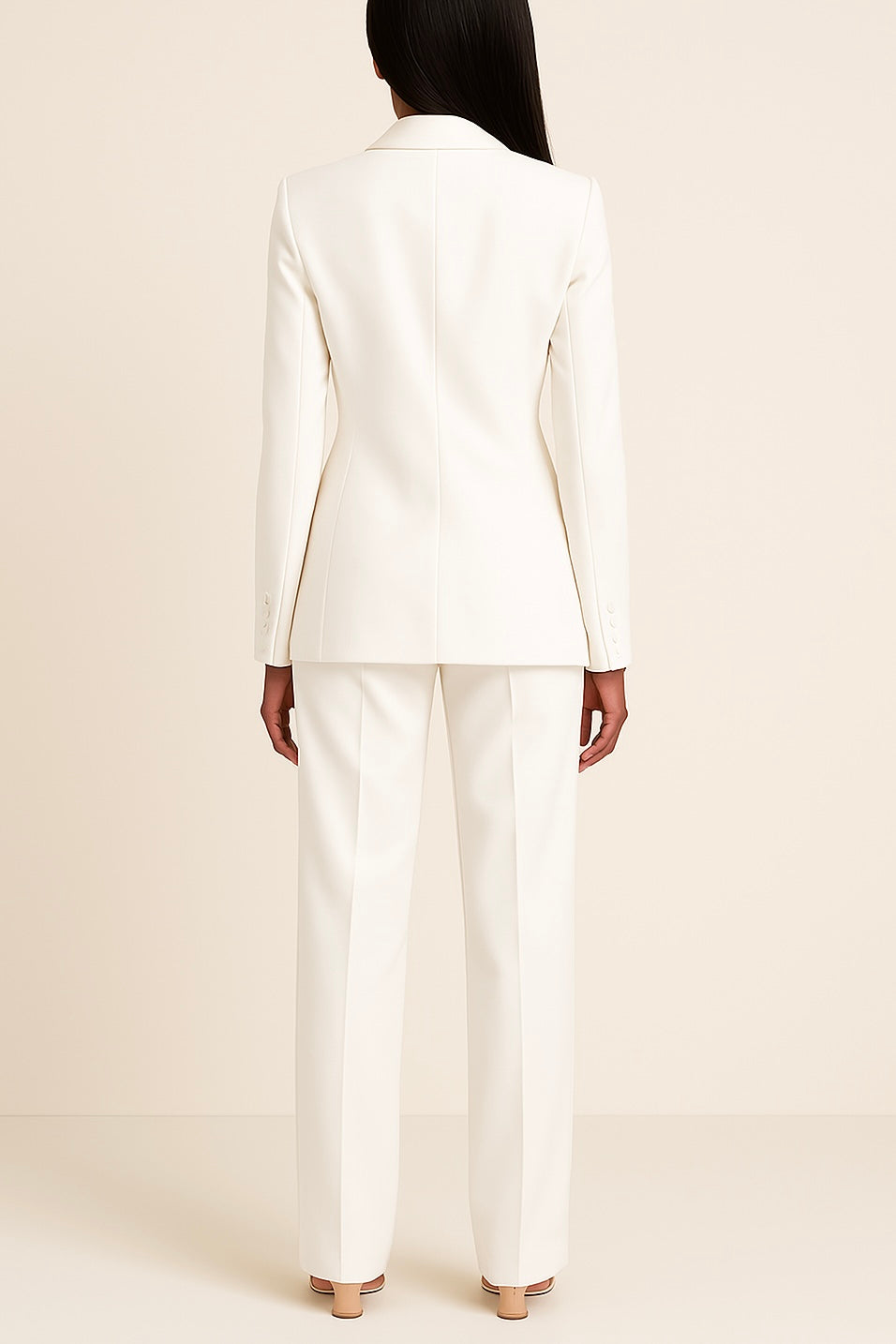 Evelyn Women's Formal Suit Set | Tailored Blazer & Slim-Fit Trousers 6
