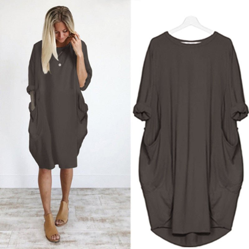 Women's Summer Dress with Flattering Draping | Comfortable Style for Effortless Confidence