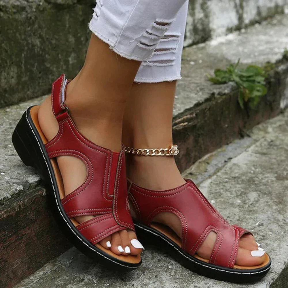 Women's Sandals with Tri-Arch Support & Adjustable Straps | Comfortable Fit for Pain Relief