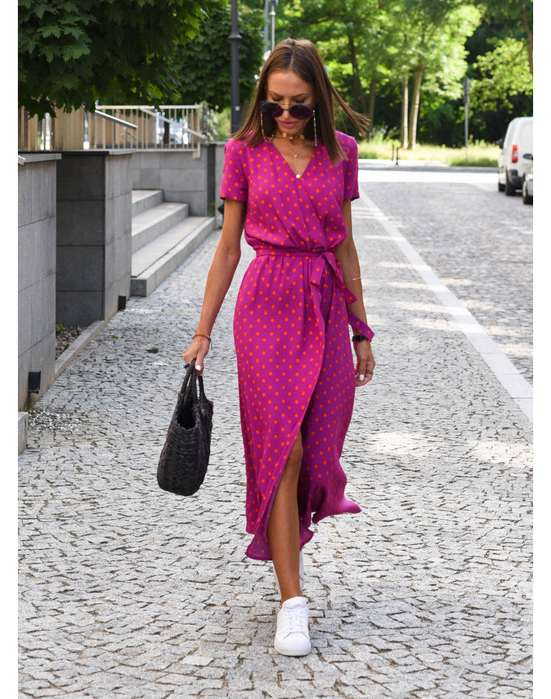 Women's Floral Dress with Flattering Silhouette | Versatile Summer Style for Wedding Guests or Cocktail Events