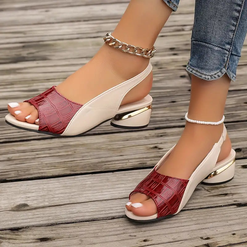 Melanie Collection | Women's Sandals with Padded Insole | Stylish Comfort for All-Day Support 1