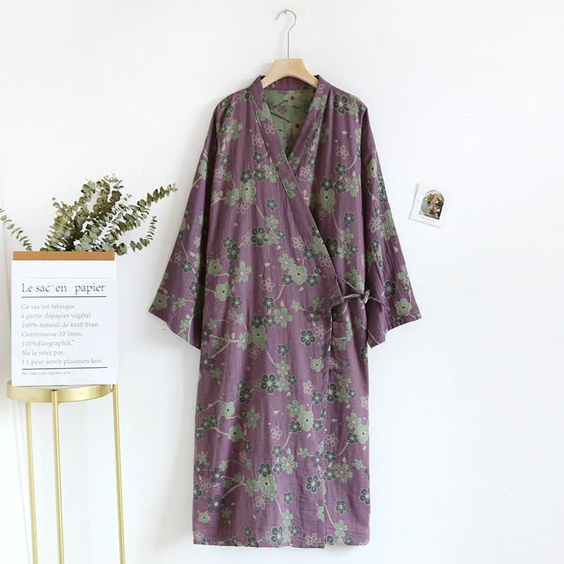 Petal Men's Bathrobe | 100% Cotton, Soft and Breathable 0
