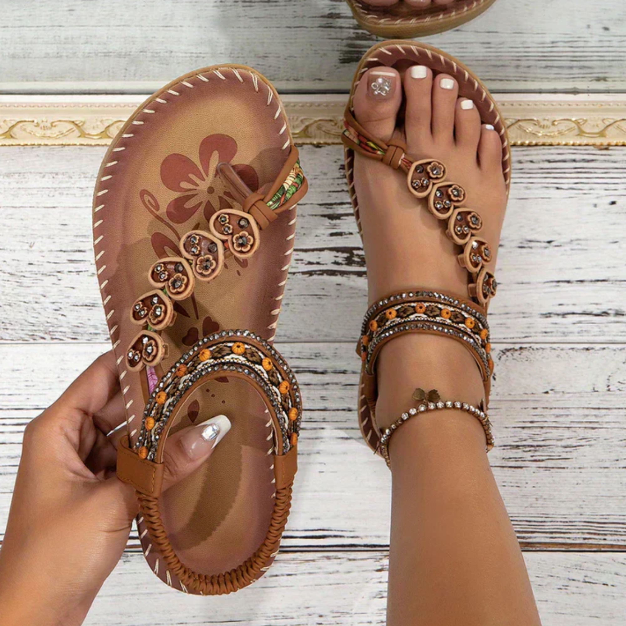 Solara | Beach Sandals for Women with Soft Flexible Sole | Stylish Comfort for Summer Adventures 0